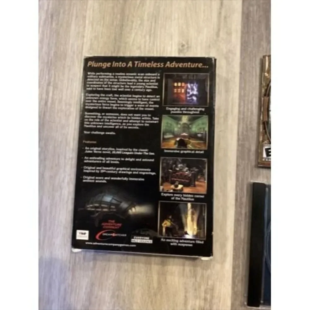 *The Mystery of the Nautilus PC Game 2002 Dream Catcher Software Windows 95